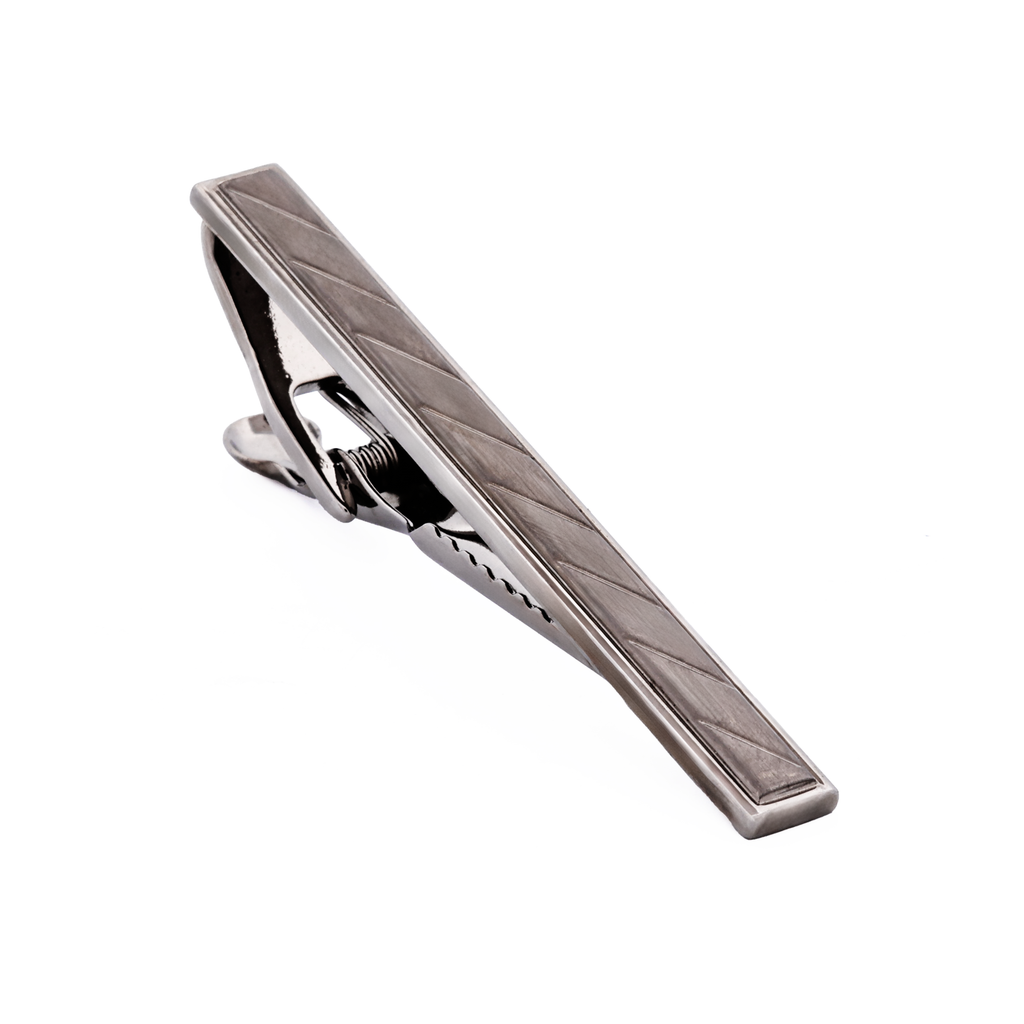 Rhodium plated Tie Bar