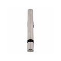 Brush Rhodium Black Tie Bar
