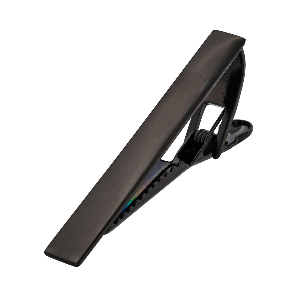 Black Plated Tie Clip