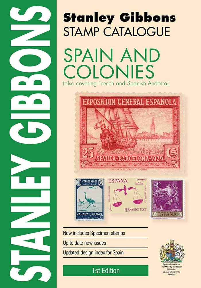 Stanley Gibbons Stamp Catalogue Spain and Colonies 1st Edition
