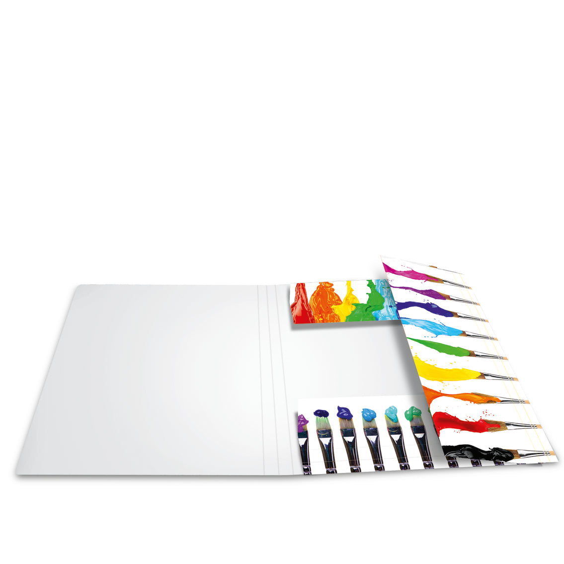 Elasticated Folder A3 Cardboard Silks