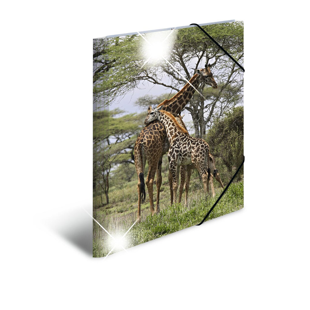 Elasticated Folder A3 Giraffe
