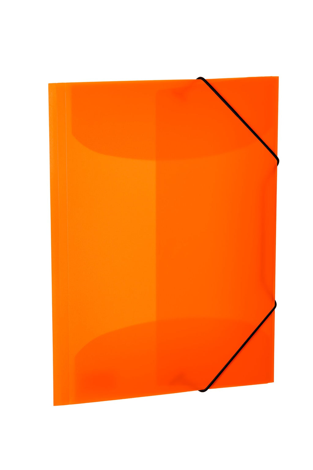 Elasticated folder A4 PP Neon, orange