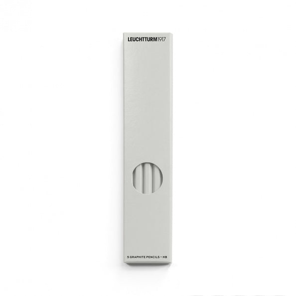 Pencil HB, 5 x Light Grey