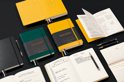 Bullet Journal Edition 2, Medium (A5), Hardcover, Yellow24