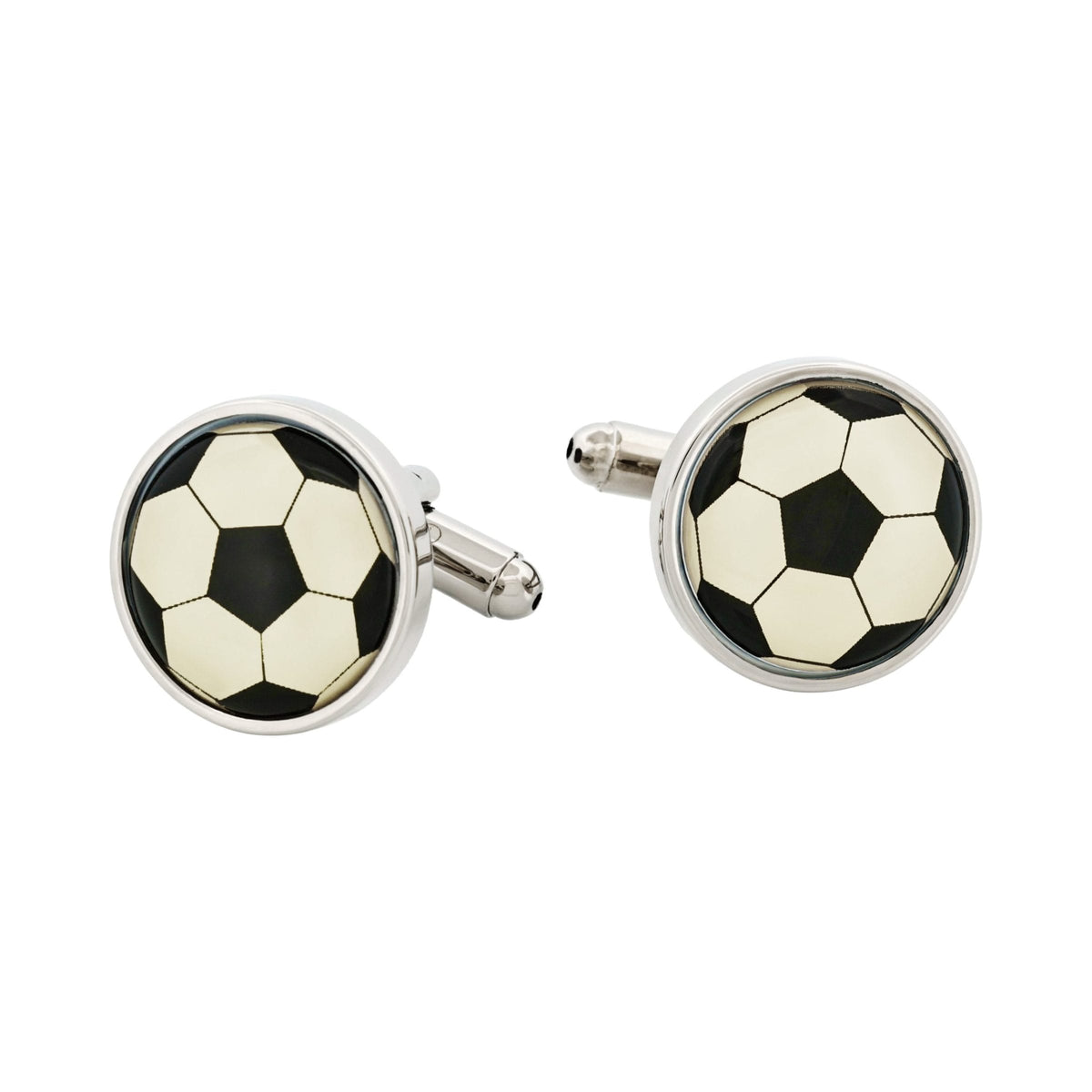 Soccer Ball Resin Cufflinks