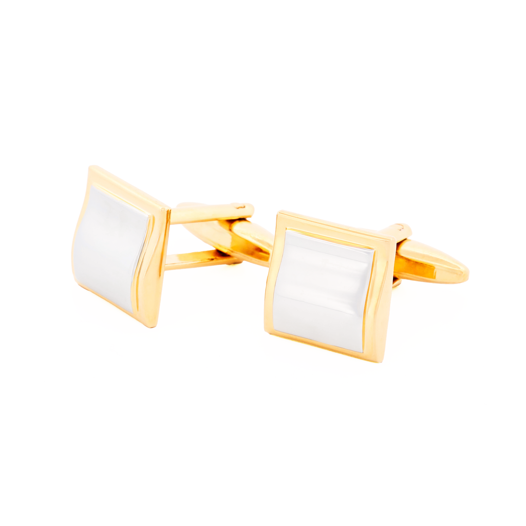 Gold Rhodium Plated Cufflinks