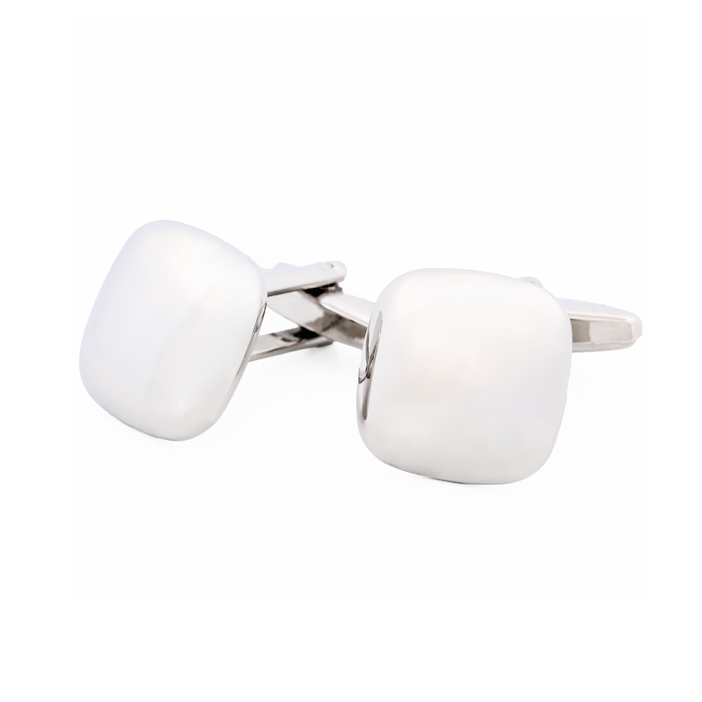 Rhodium Plated Cufflinks