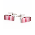 Multi Pink Purple Grey Cufflinks
