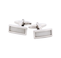 White Cat's Eye Cufflinks