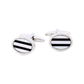Mother Of Pearl Onyx Cufflinks