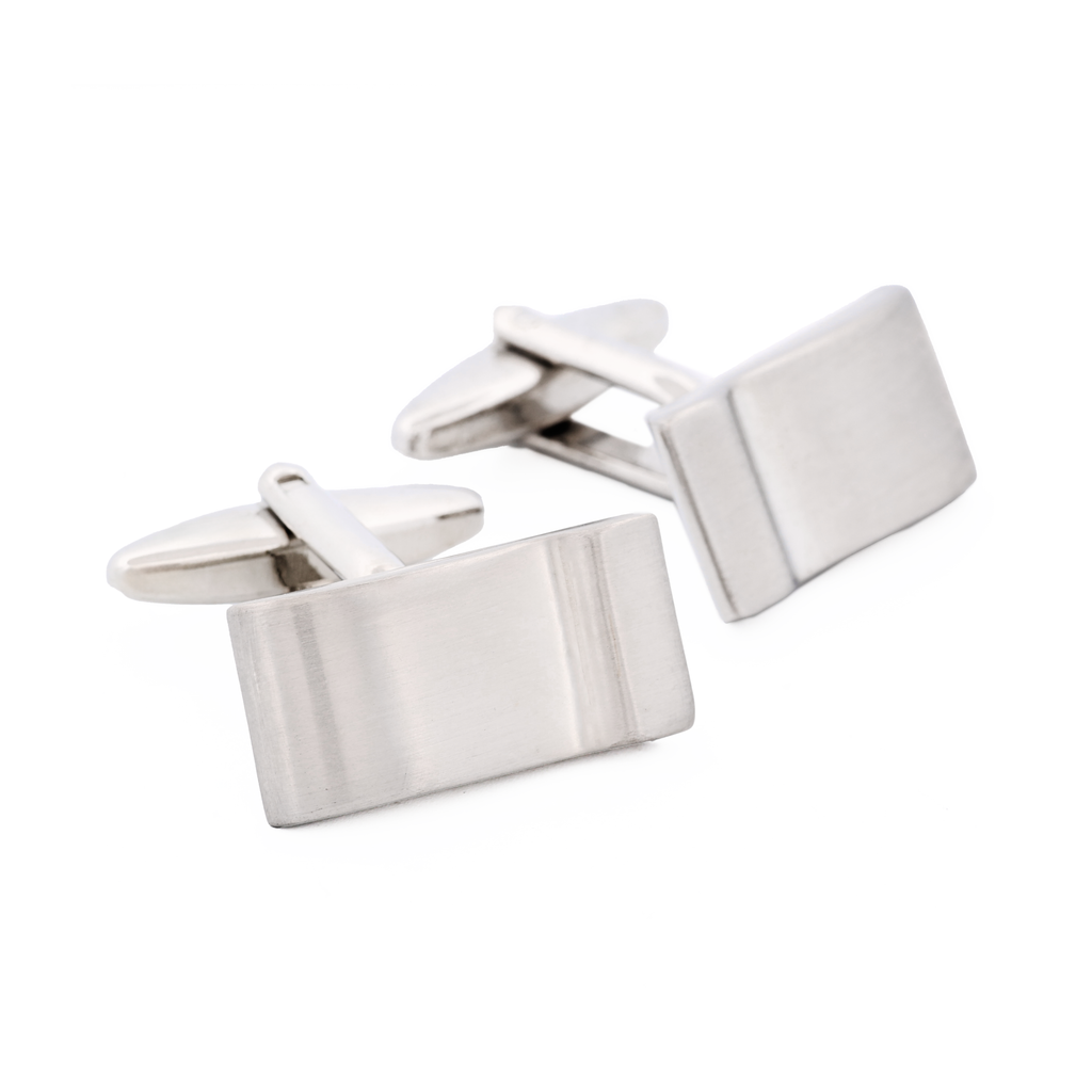 Rhodium Plated Cufflinks