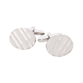 Rhodium Plated Cufflinks