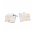 Rhodium Gold Plated Cufflinks