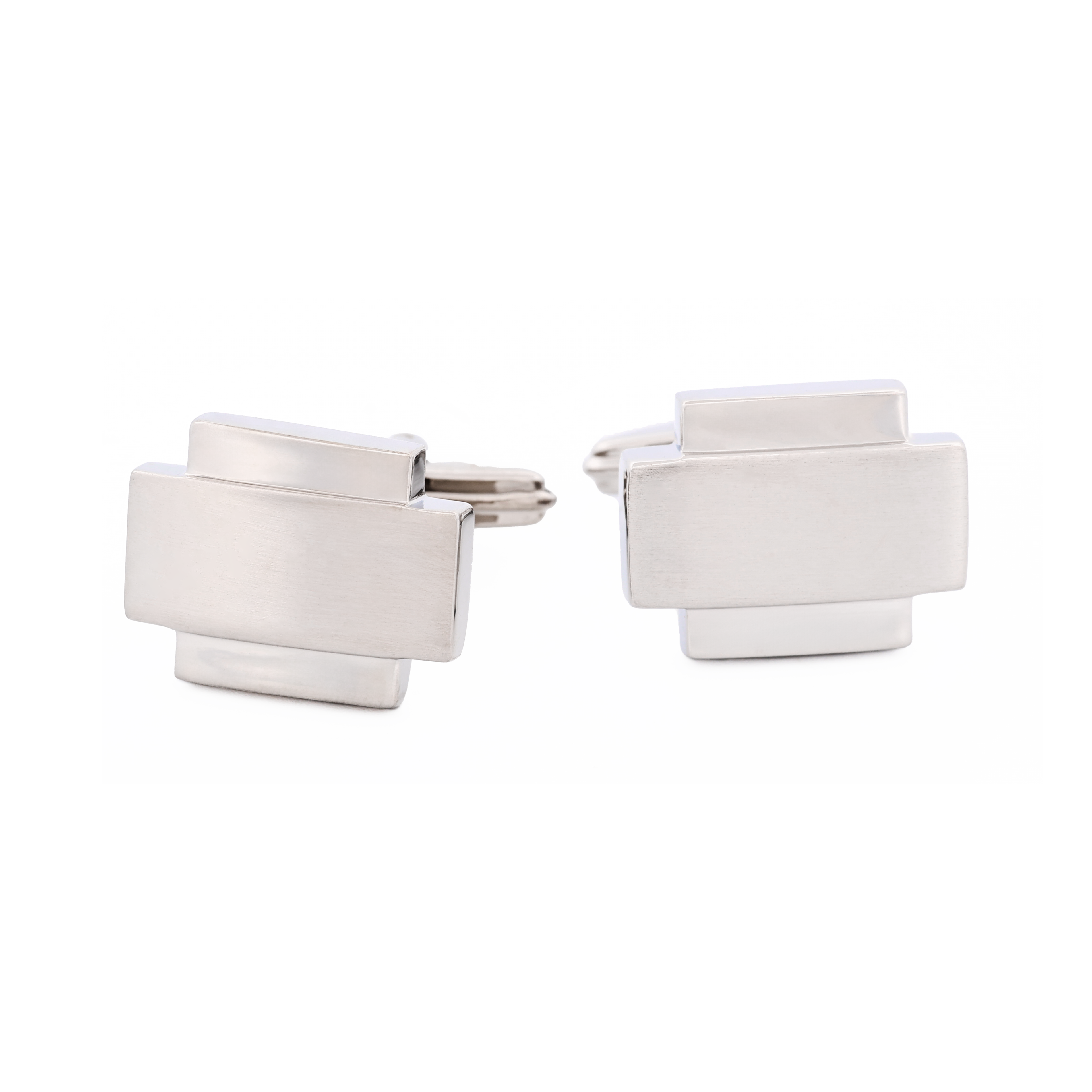 Rhodium Plated Cufflinks