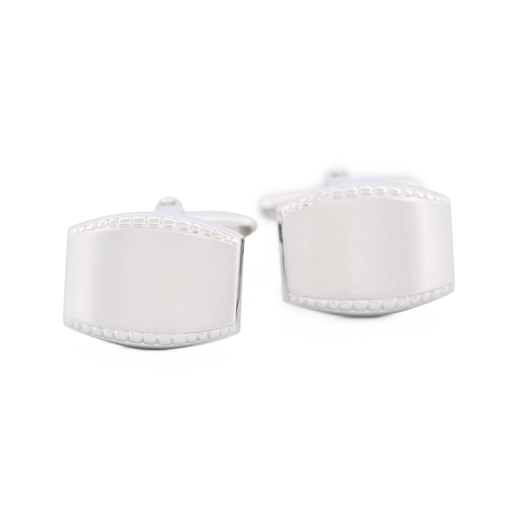 Rhodium Plated Cufflinks
