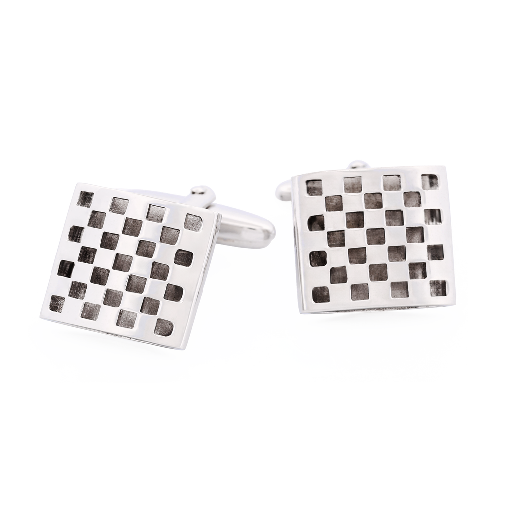 Rhodium Plated Cufflinks