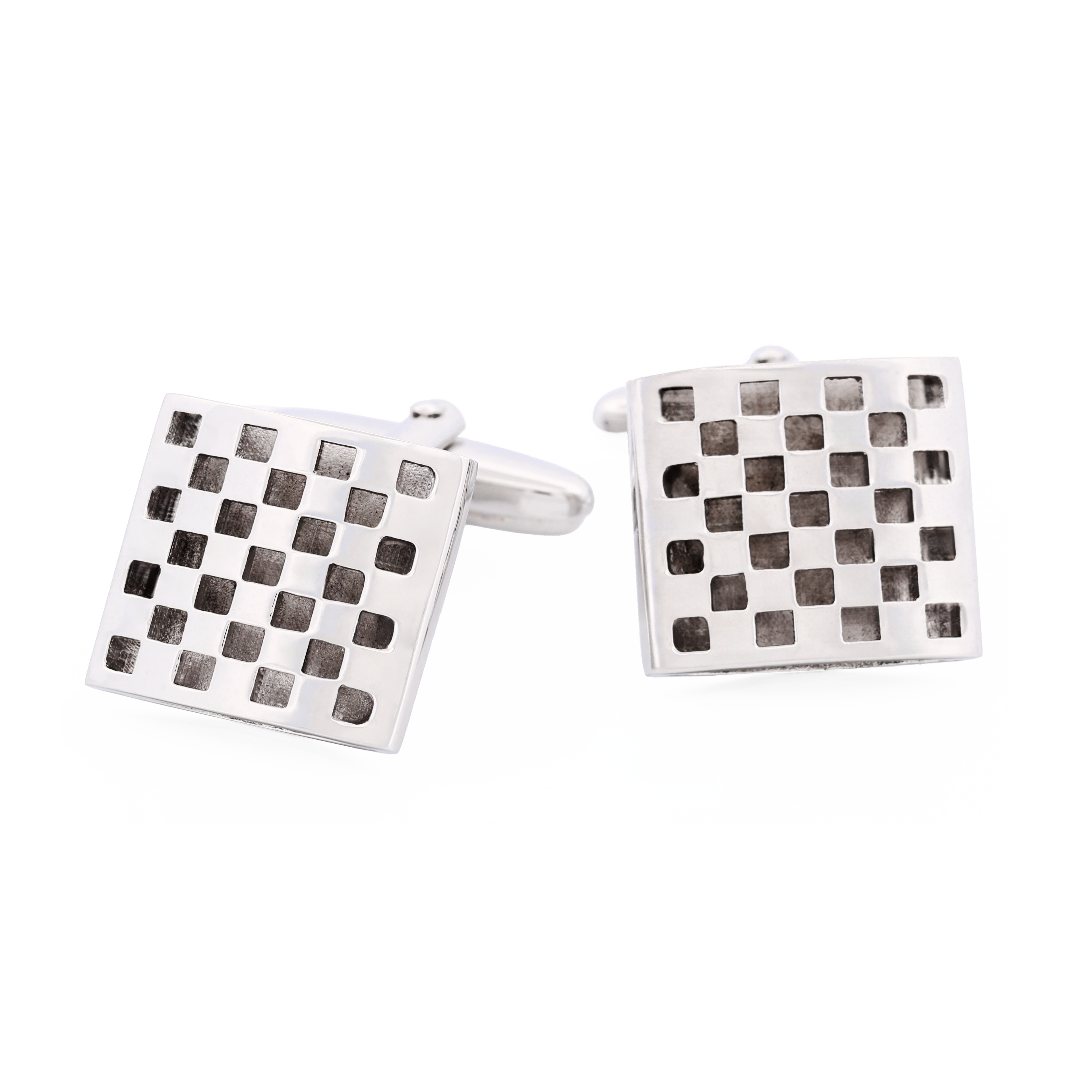 Rhodium Plated Cufflinks