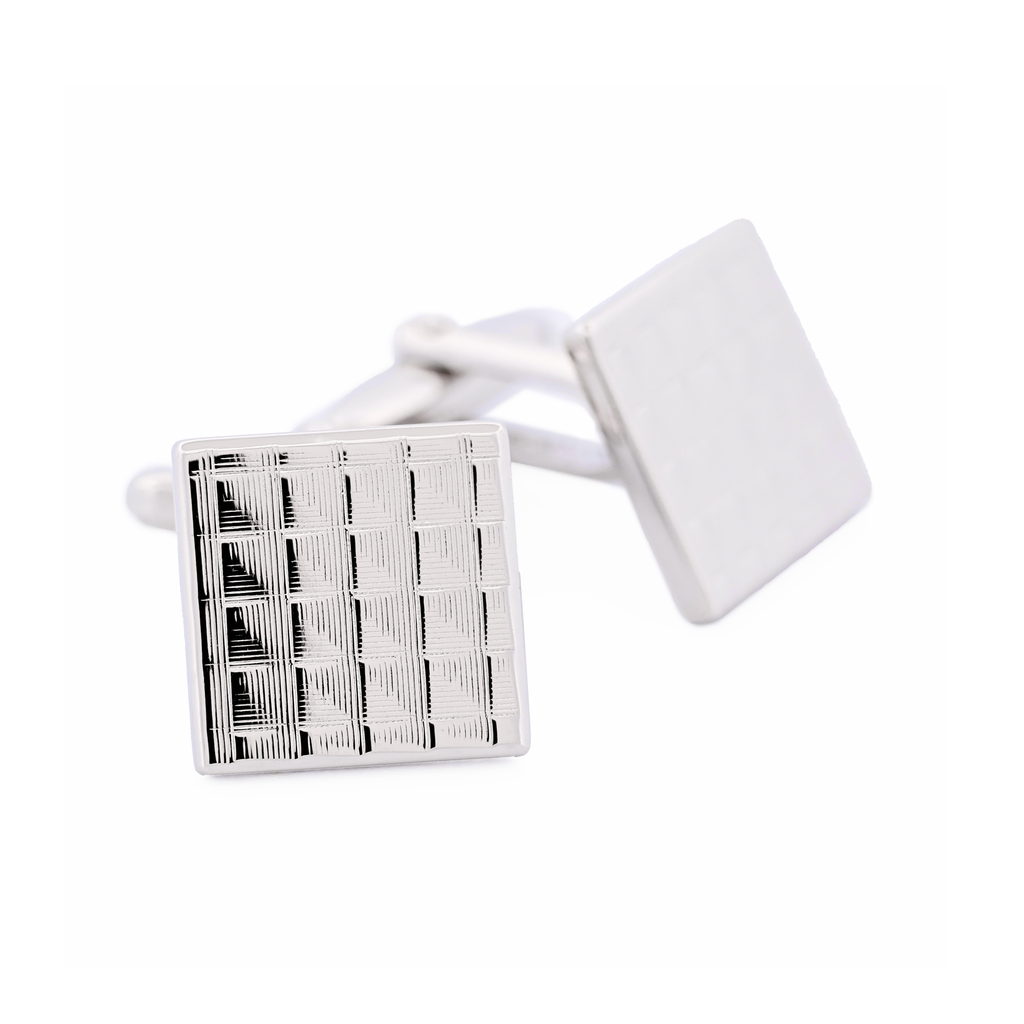 Rhodium Plated Cufflinks