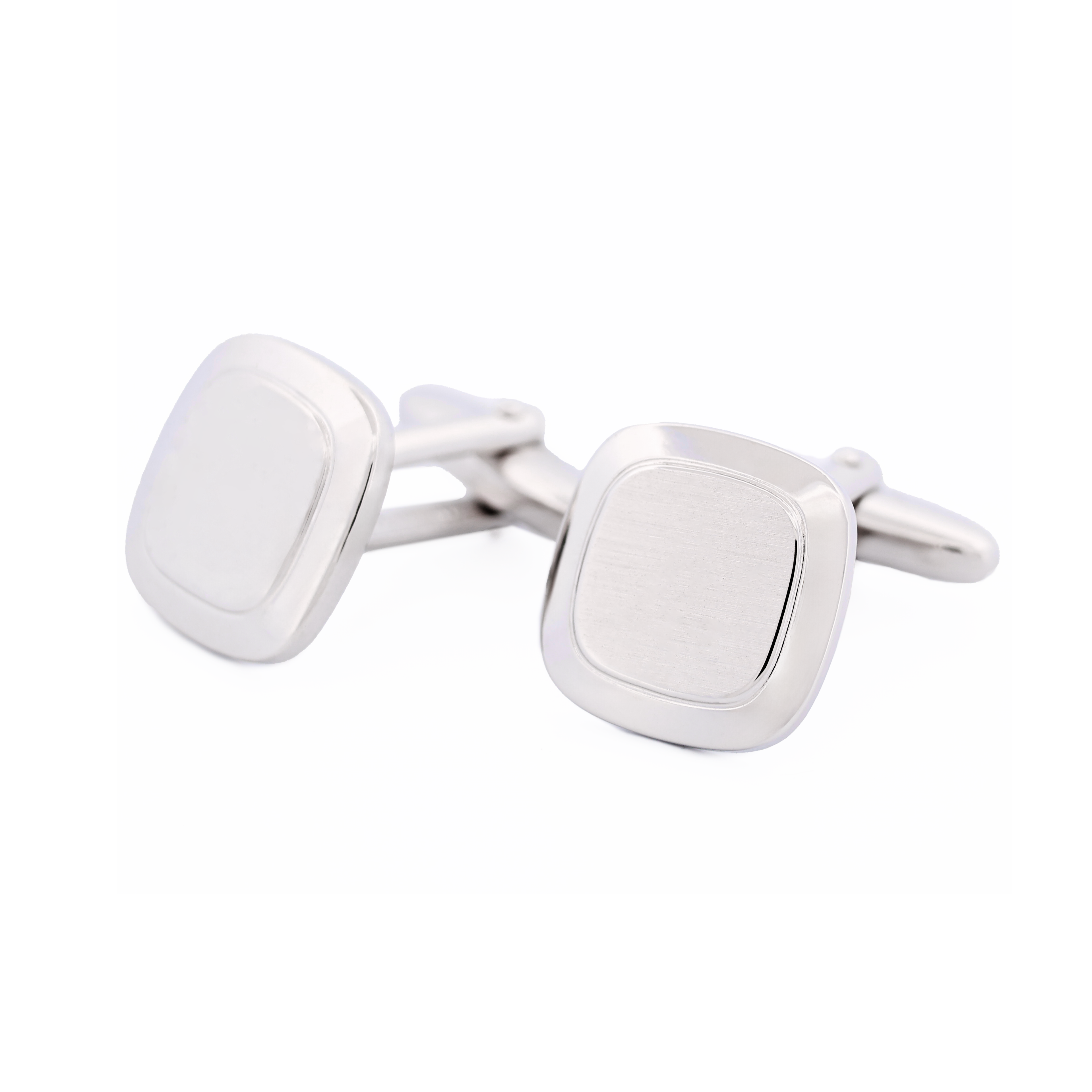 Rhodium Plated Cufflinks