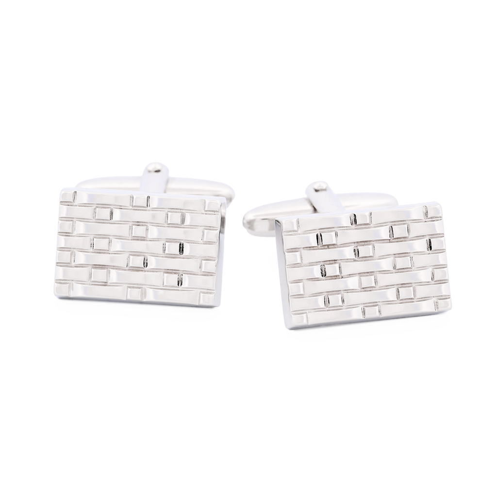 Rhodium Plated Cufflinks