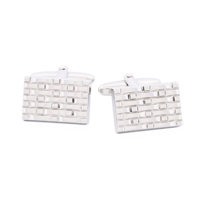 Rhodium Plated Cufflinks