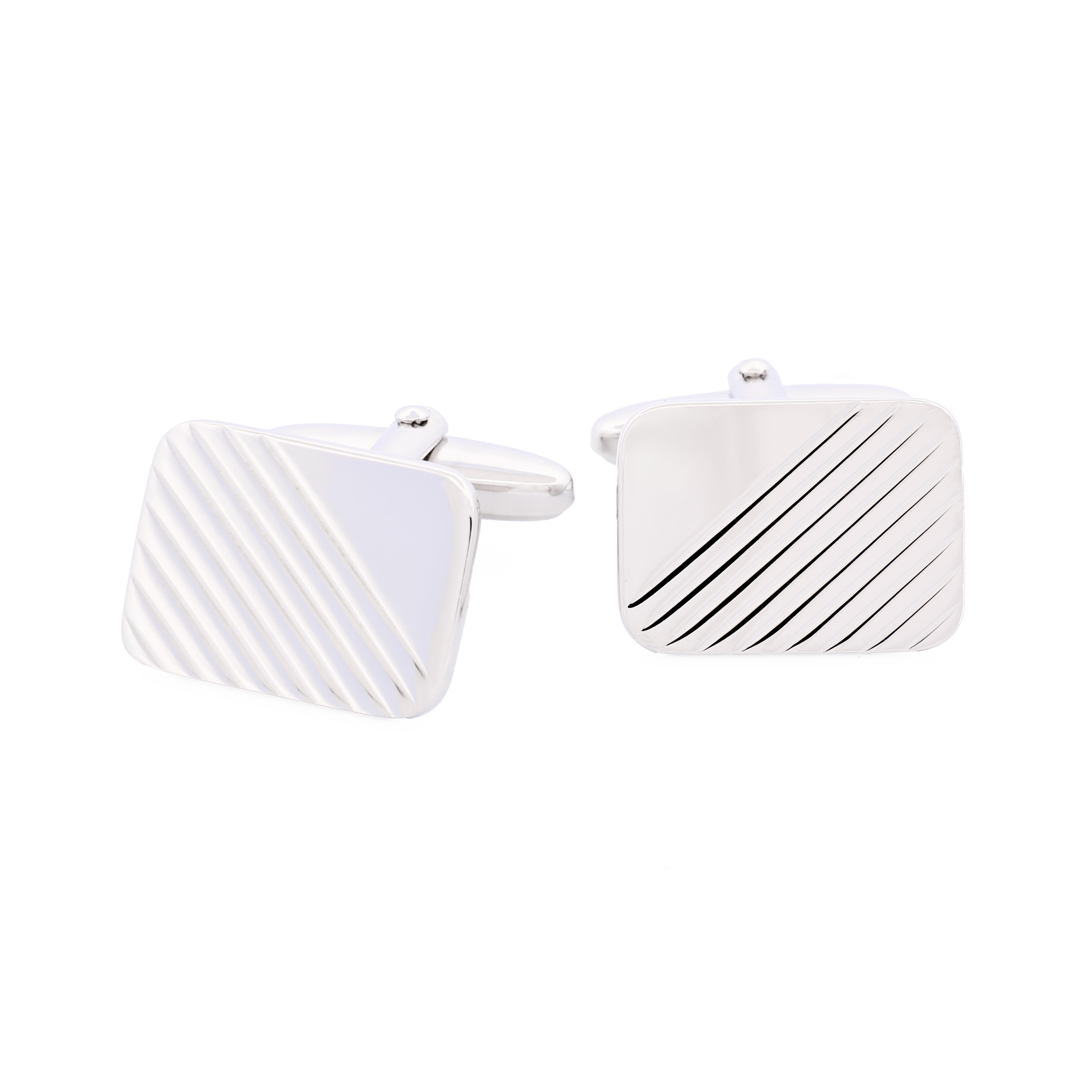 Rhodium Plated Cufflinks