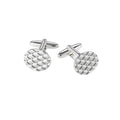 Rhodium Plated Cufflinks