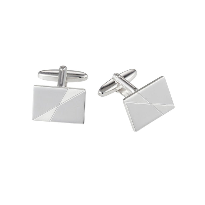 Rhodium Cufflinks