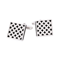 Rhodium Plated Cufflinks