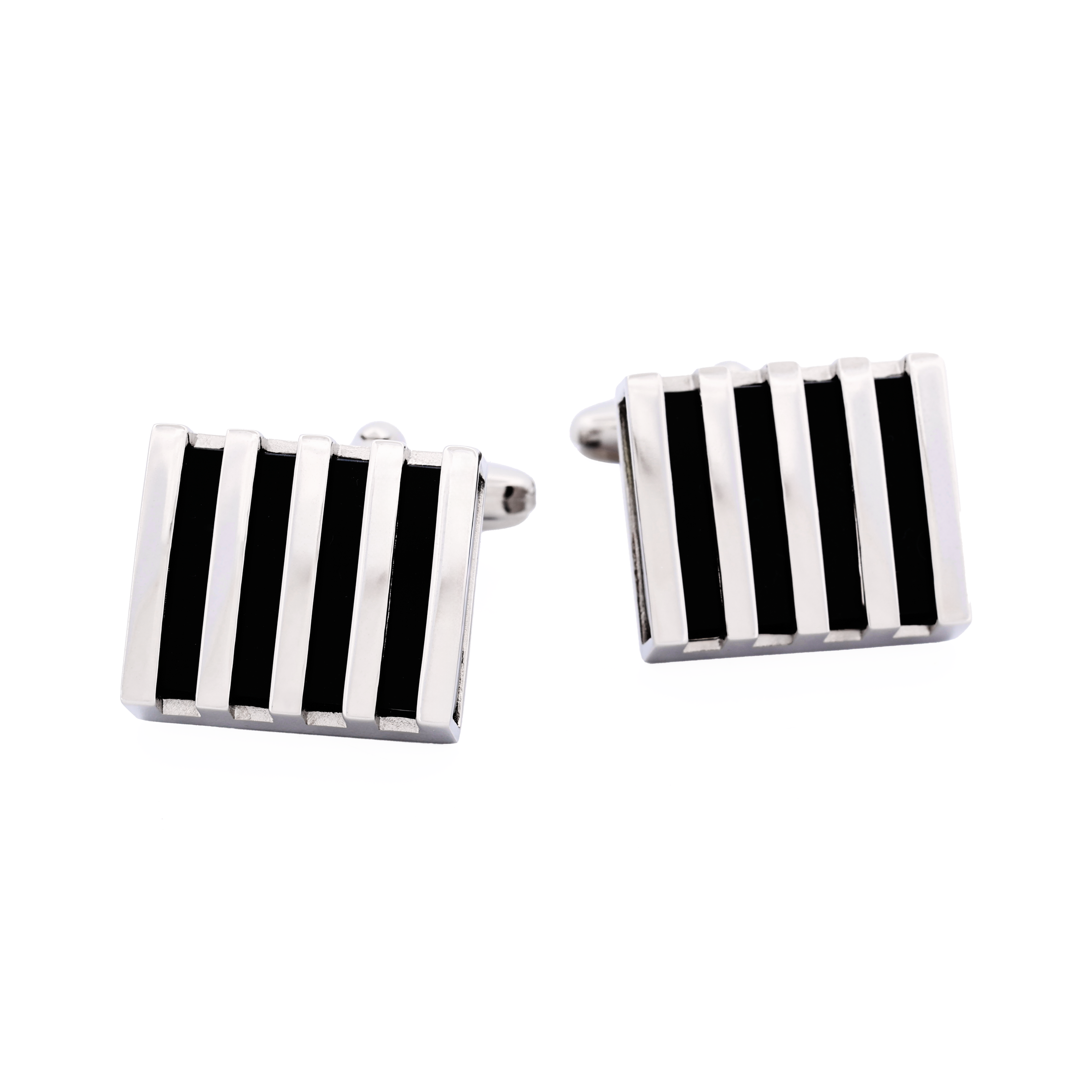 Rhodium Plated Cufflinks