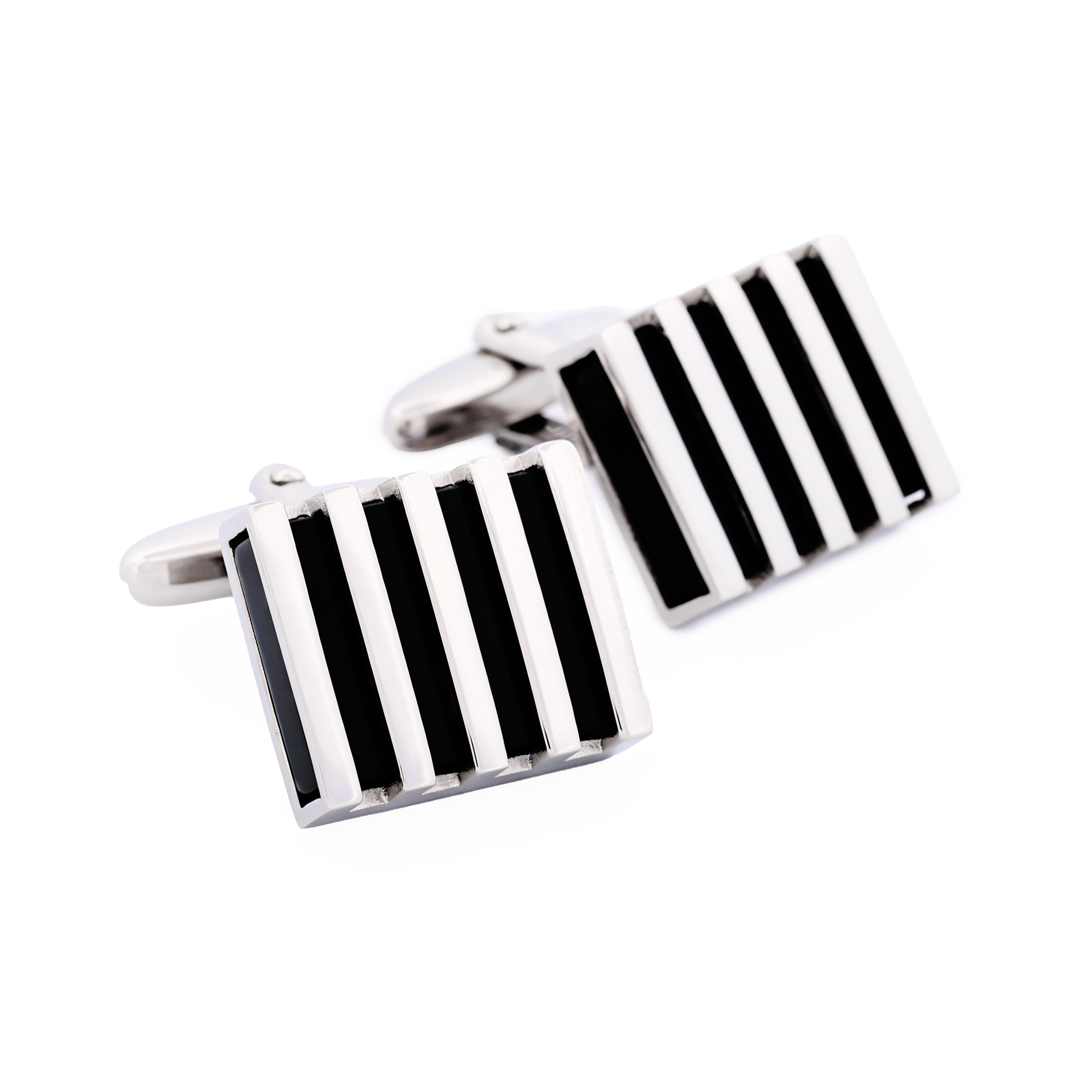 Rhodium Plated Cufflinks
