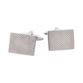 Ion Plated Antique Patterned Stainless Steel Cufflinks