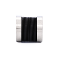 Stainless Steel Ion Plated Black Bead