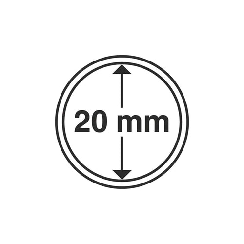 Coin Capsules, Inner Diameter 20mm