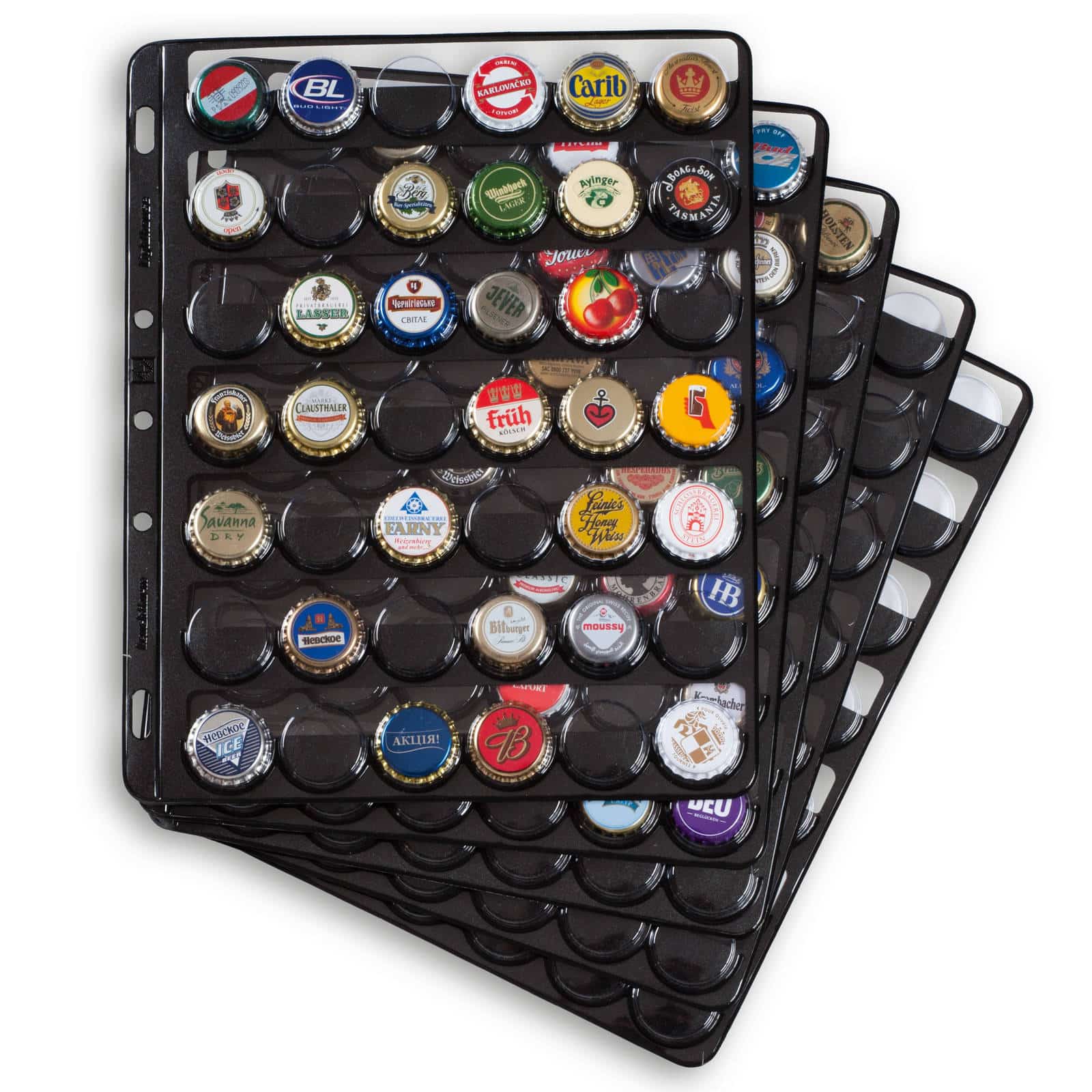 Album for bottle caps GRANDE, with 5 sheets COMPART