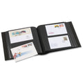 Album for 200 FDCs or letters in C6 format, includes slipcase, green
