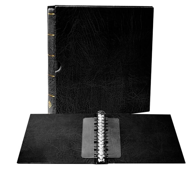 LIGHTHOUSE EXCELLENT DE Ring Binder and Slipcase, Black