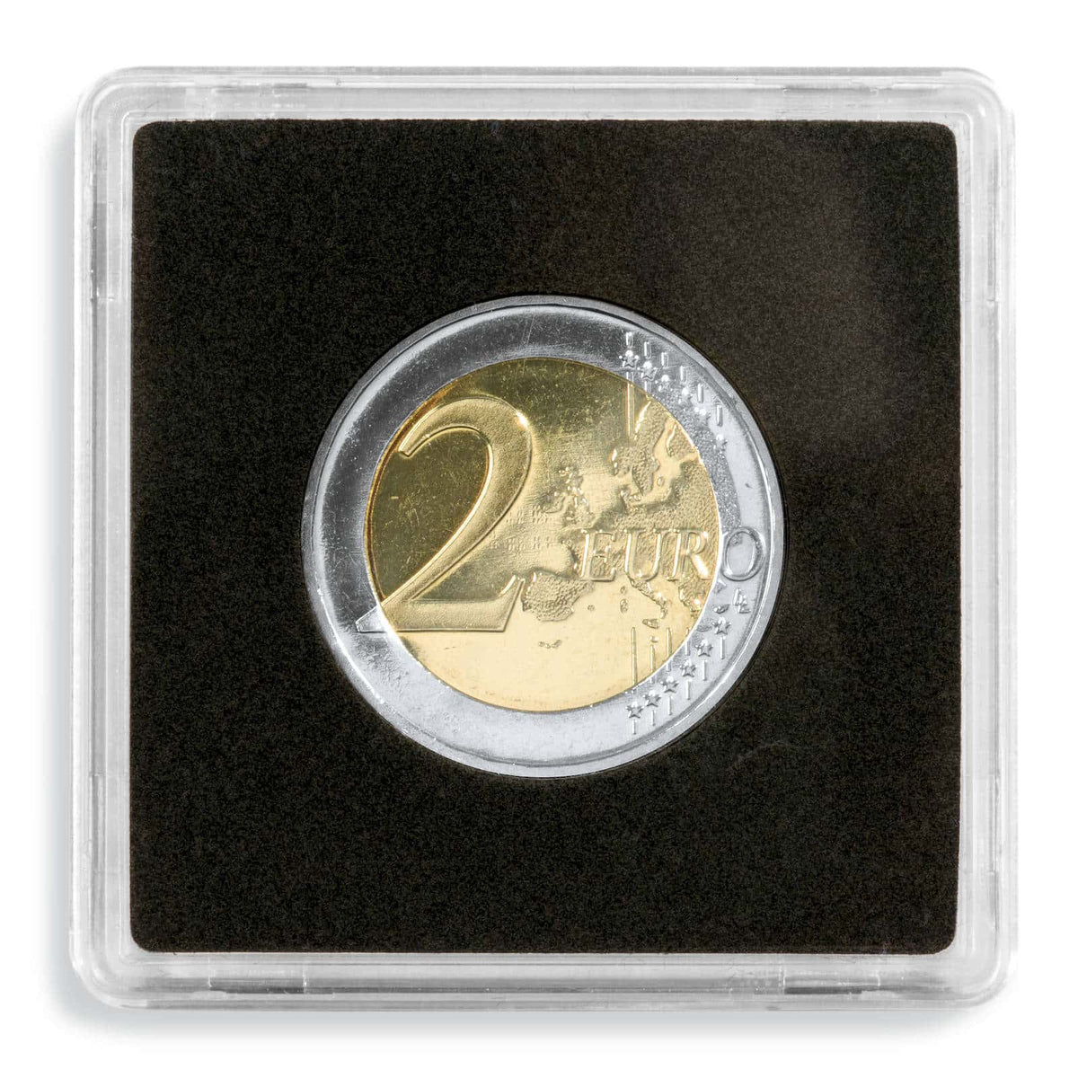 Square Coin Capsules QUADRUM, Inner Diameter 39mm (pack of 10)