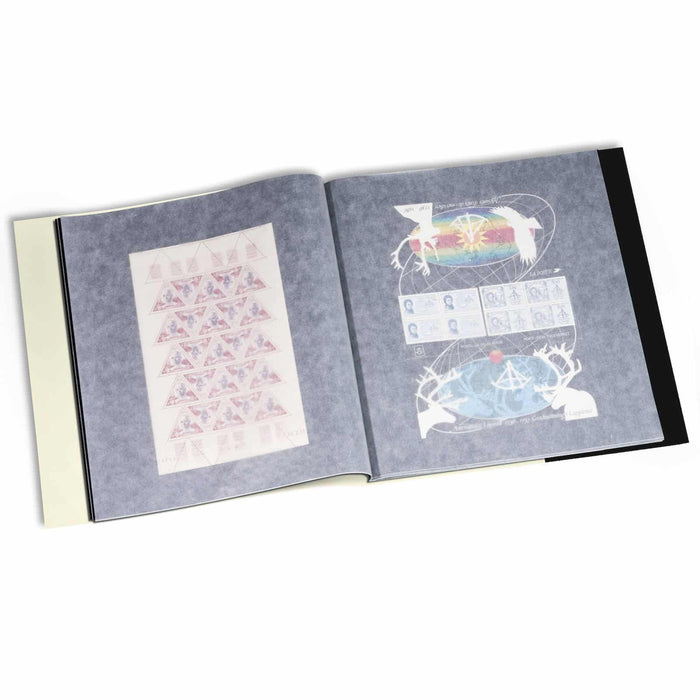 Mint sheet album BOGA 4 for 24sheets full sheets up to 340x370mm