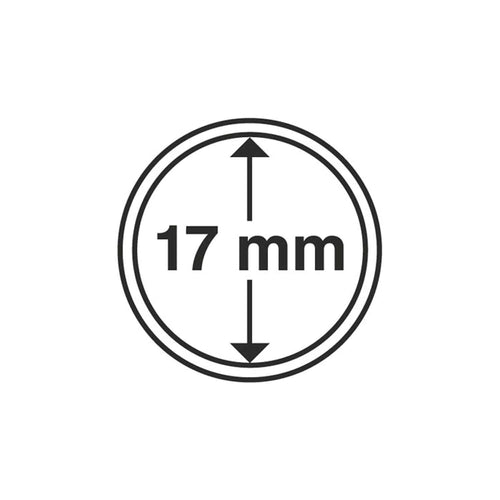 Coin Capsules, Inner Diameter 17mm
