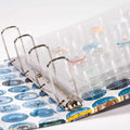 plastic sheets COMPART, for 35 champagne bottle caps / Crown Caps, black