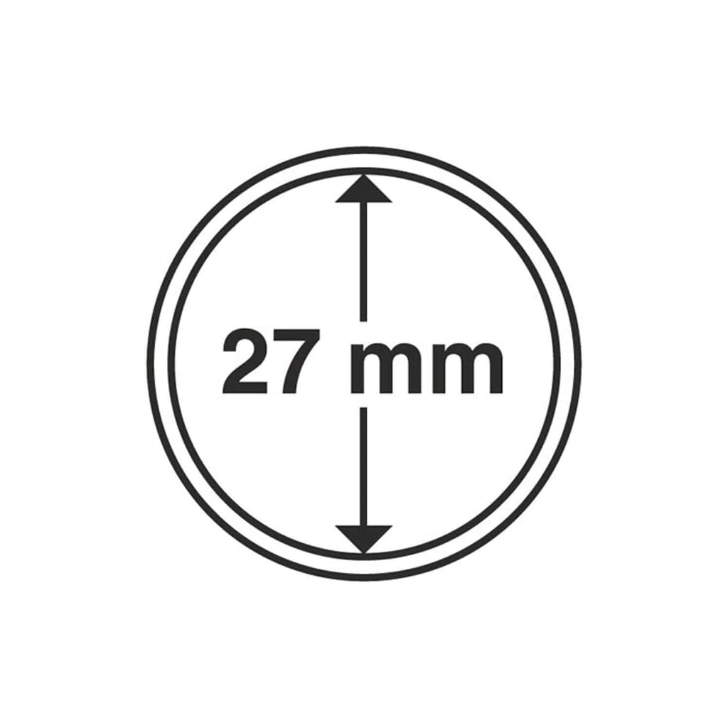 Coin Capsules, Inner Diameter 27mm