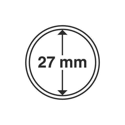 Coin Capsules, Inner Diameter 27mm