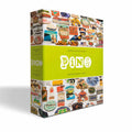 Pin album, includes 4 velvet pin sheets