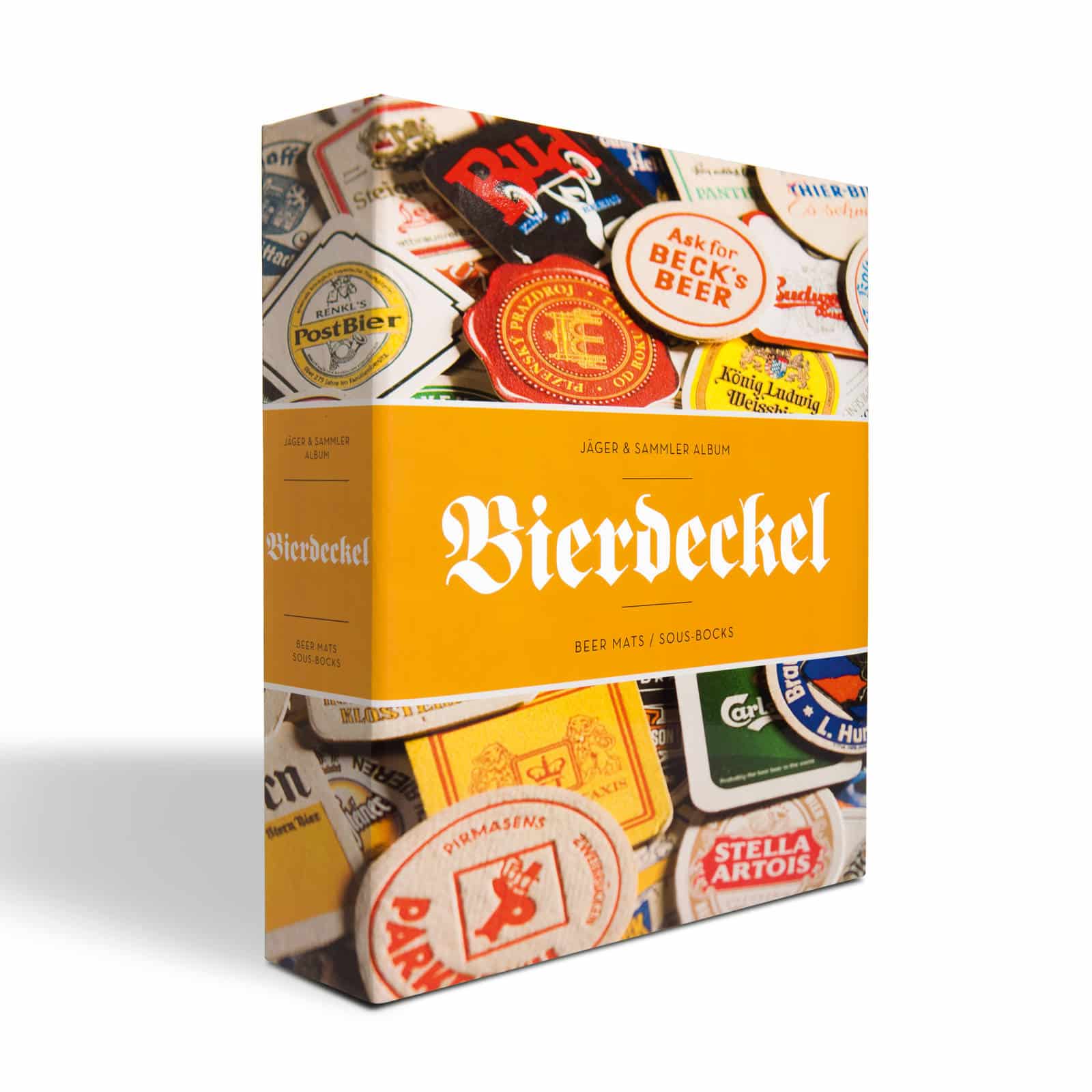 ringbinder in grande format for bottle caps