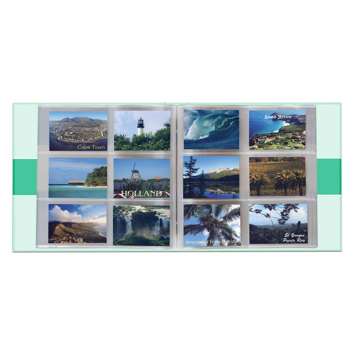 Album POSTCARDS for 600 postcards, with 50 bound sheets