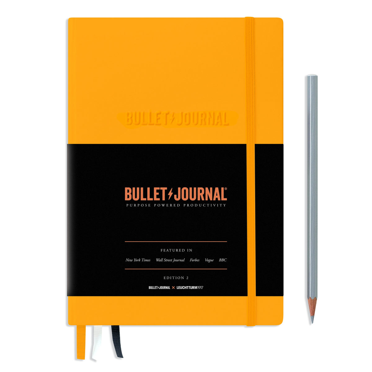 Bullet Journal Edition 2, Medium (A5), Hardcover, Yellow24