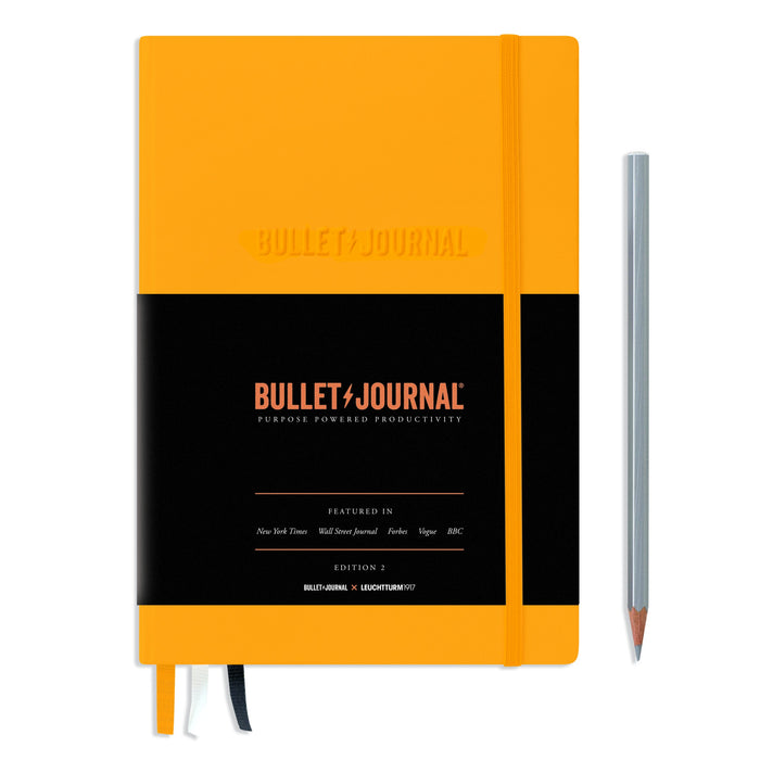 Bullet Journal Edition 2, Medium (A5), Hardcover, Yellow24