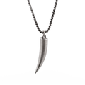 Antique Steel Shark's tooth Pe